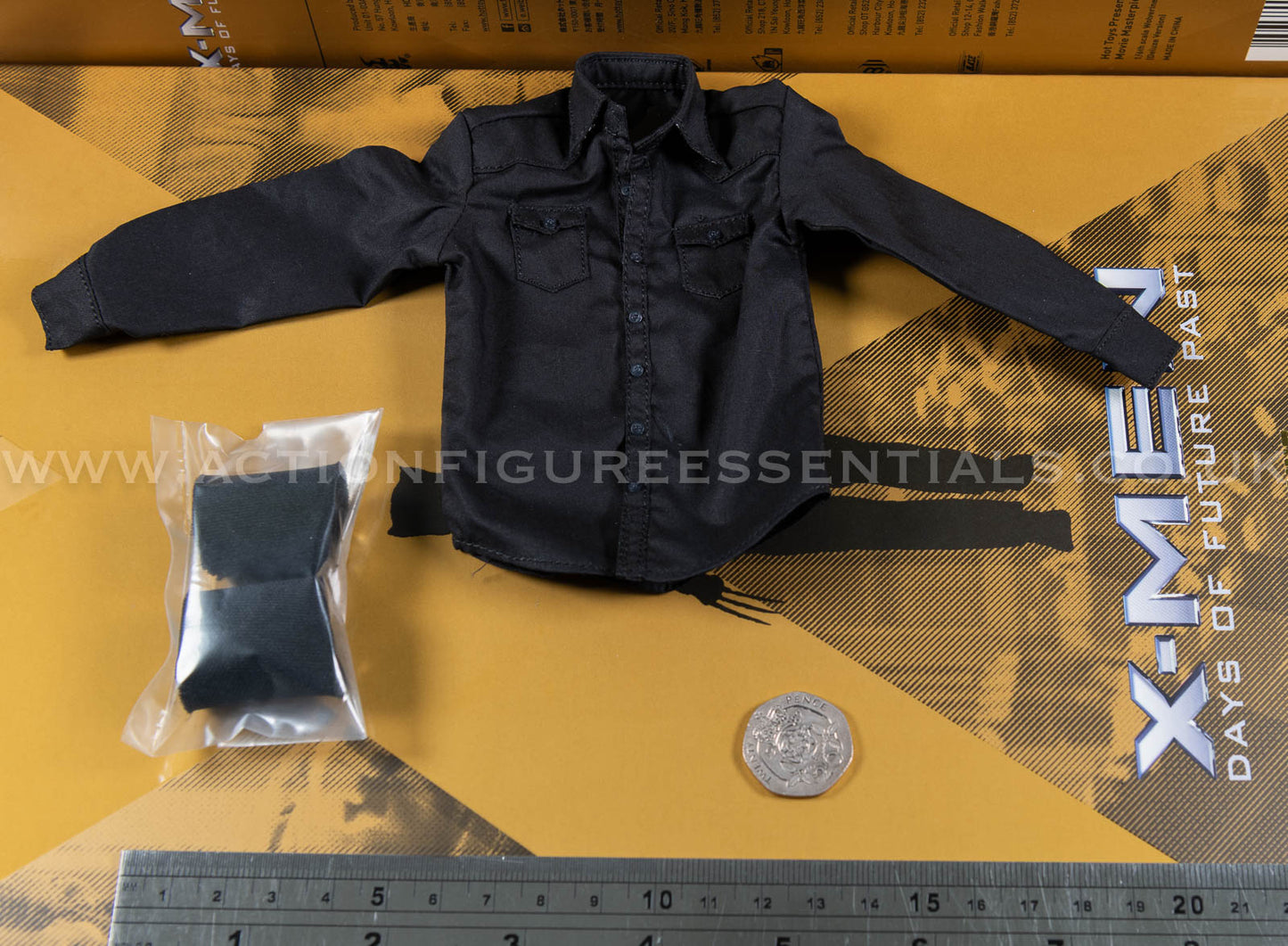 Hot Toys - Wolverine - Black Shirt - Hugh Jackman - 1973 - MMS660 Deluxe 1:6 Loose Parts