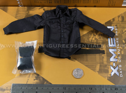 Hot Toys - Wolverine - Black Shirt - Hugh Jackman - 1973 - MMS660 Deluxe 1:6 Loose Parts