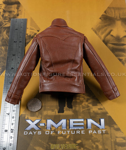 Hot Toys - Wolverine - Genuine Leather Jacket - Hugh Jackman - 1973 - MMS660 Deluxe 1:6 Loose Parts