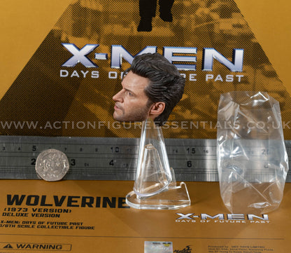 Hot Toys - Wolverine - Head Sculpt - Hugh Jackman - 1973 - MMS660 Deluxe 1:6 Loose Parts