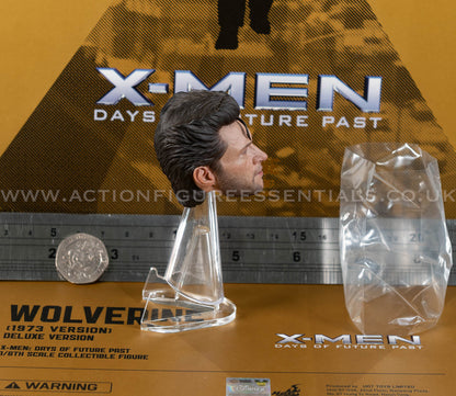 Hot Toys - Wolverine - Head Sculpt - Hugh Jackman - 1973 - MMS660 Deluxe 1:6 Loose Parts