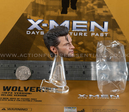 Hot Toys - Wolverine - Head Sculpt - Hugh Jackman - 1973 - MMS660 Deluxe 1:6 Loose Parts