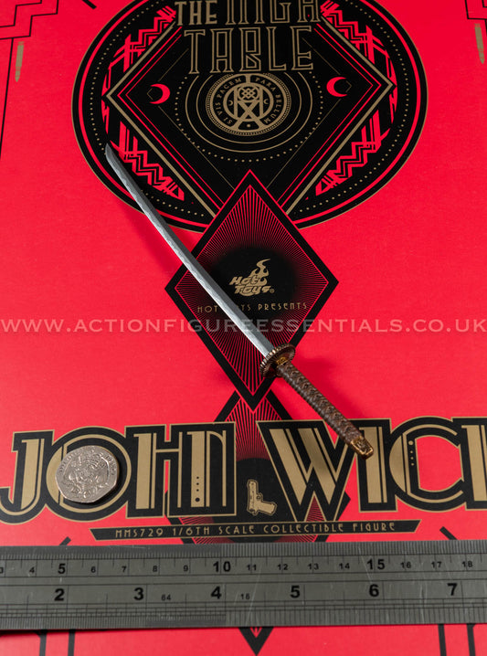 Hot Toys - John Wick - Katana - Keanu Reeves - MMS729 1:6 Loose Parts