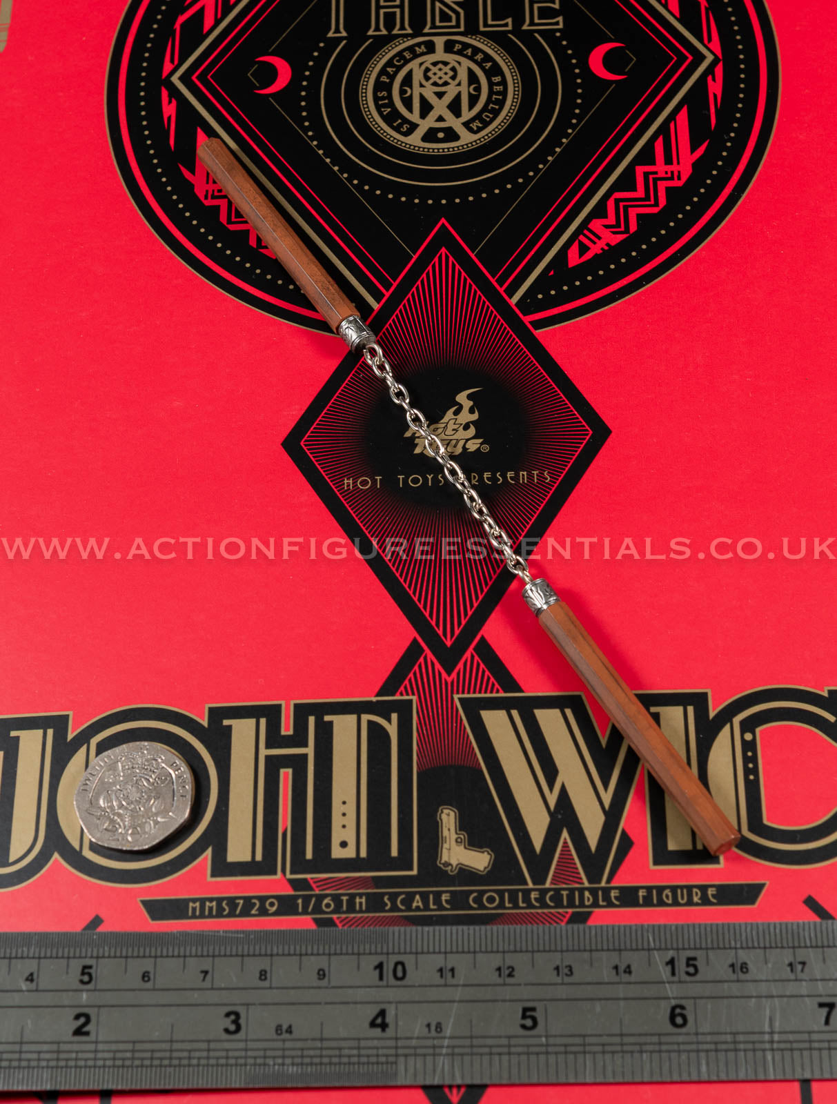 Hot Toys - John Wick - Nunchaku - Keanu Reeves - MMS729 1:6 Loose Parts