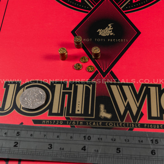 Hot Toys - John Wick - Gold Coins - Keanu Reeves - MMS729 1:6 Loose Parts