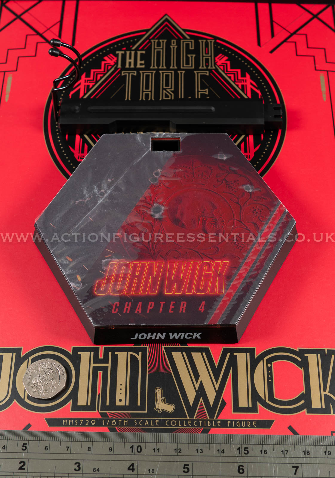 Hot Toys - John Wick - Display Stand - Keanu Reeves - MMS729 1:6 Loose Parts