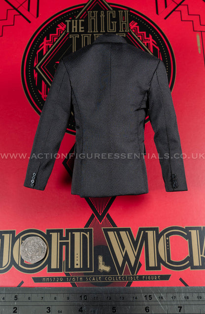 Hot Toys - John Wick - Suit Jacket Black - Keanu Reeves - MMS729 1:6 Loose Parts