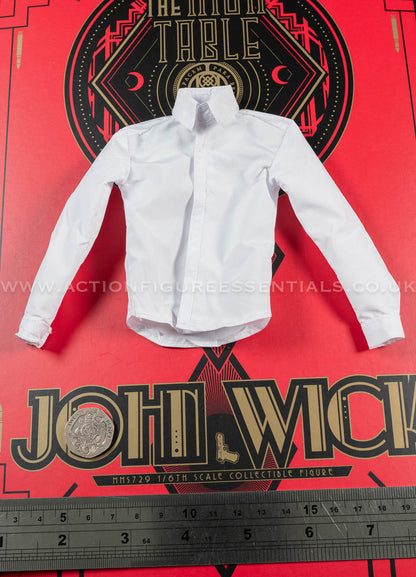 Hot Toys - John Wick - White Shirt Black Tie - Keanu Reeves - MMS729 1:6 Loose Parts