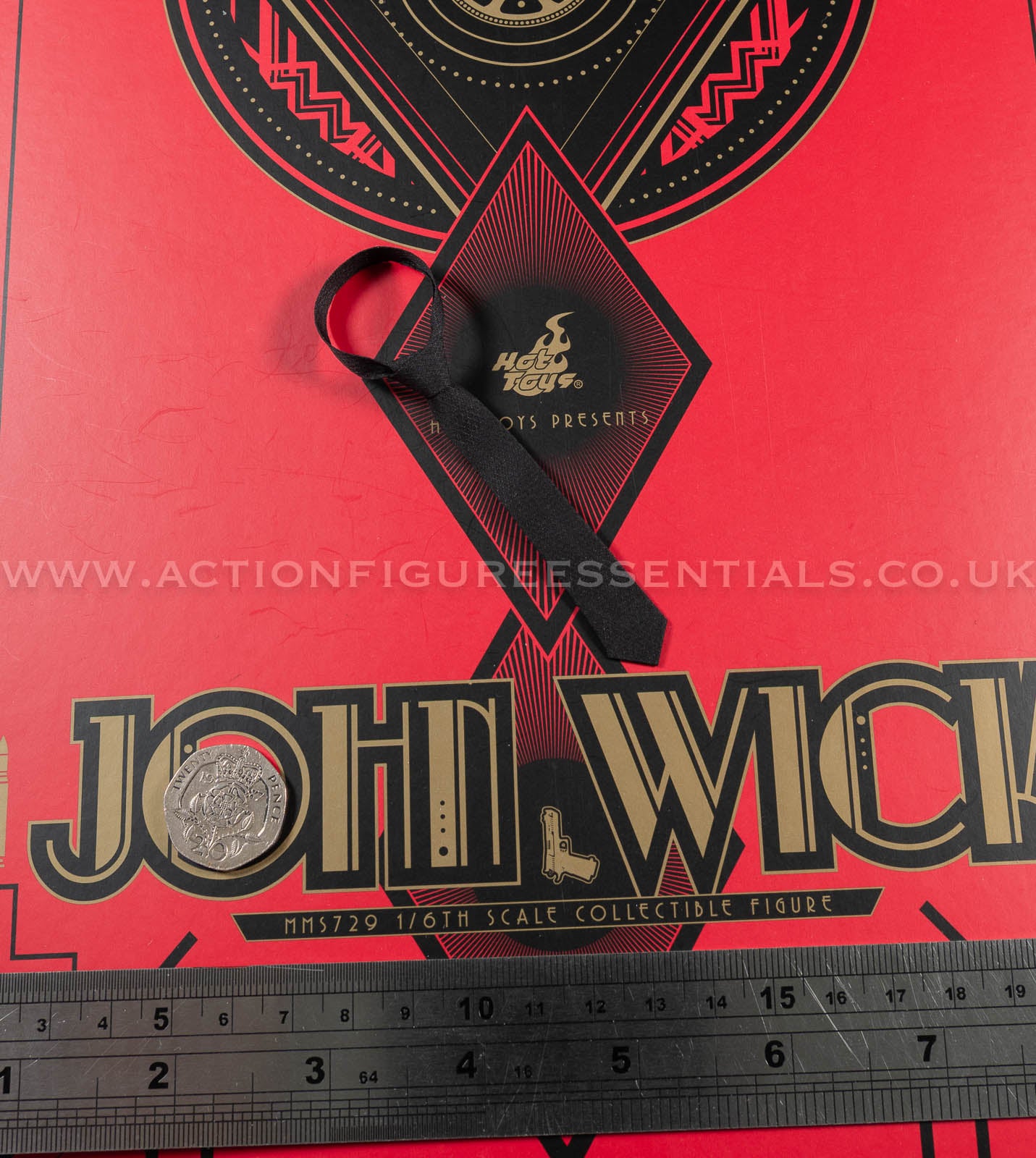 Hot Toys - John Wick - White Shirt Black Tie - Keanu Reeves - MMS729 1:6 Loose Parts