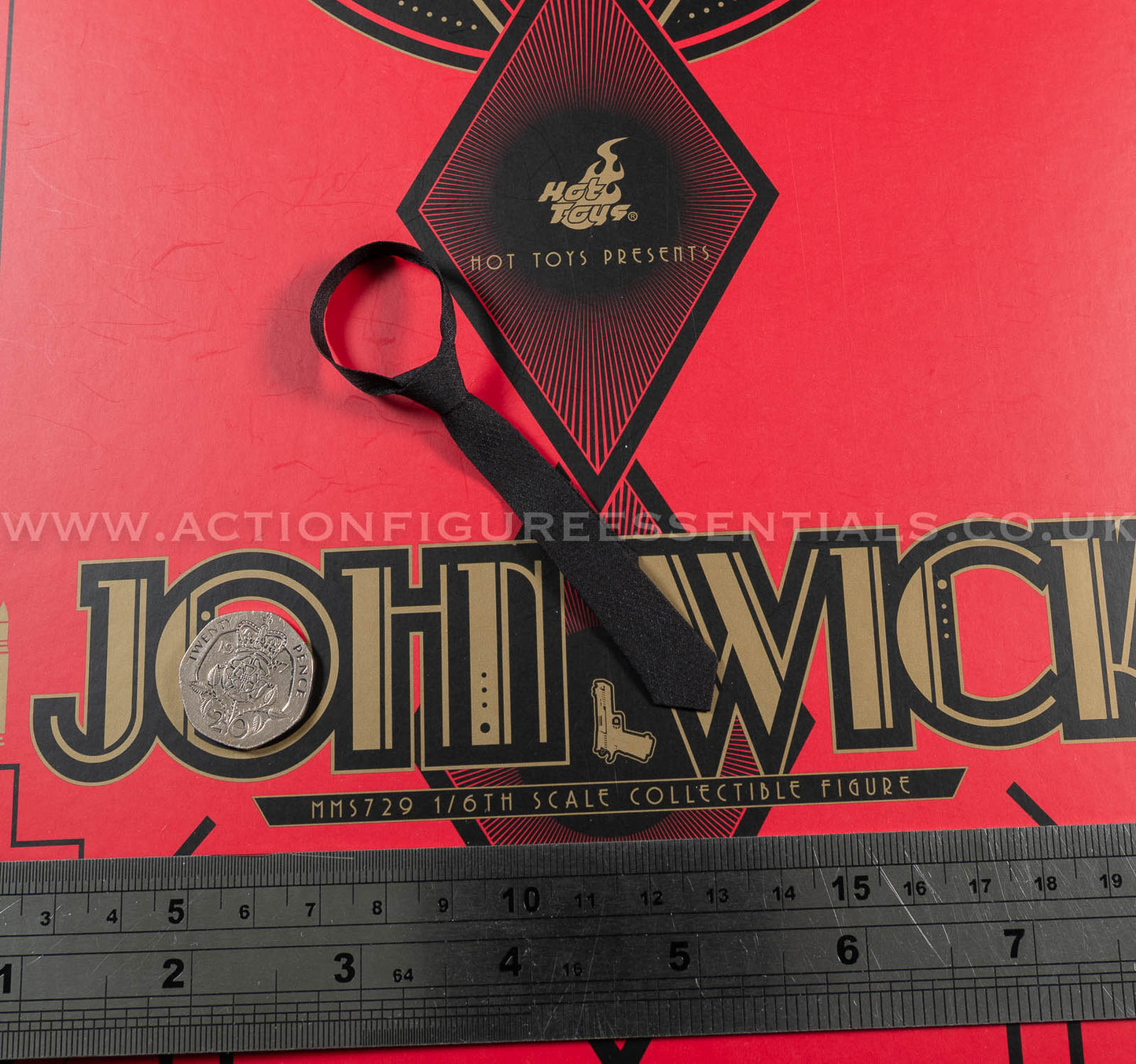Hot Toys - John Wick - White Shirt Black Tie - Keanu Reeves - MMS729 1:6 Loose Parts