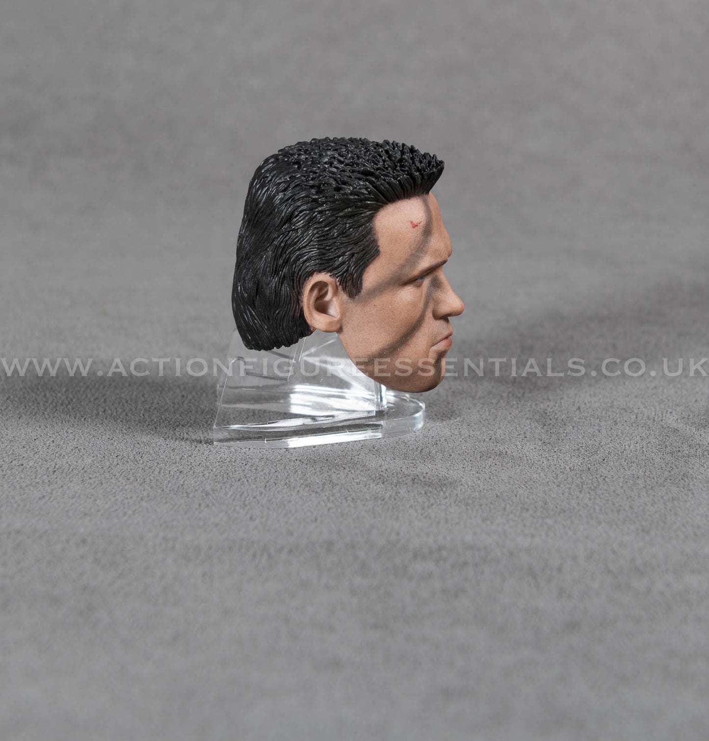 Arnold Schwarzenegger Commando Head Sculpt Custom 1/6 Hot Toys Scale