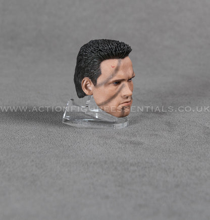 Arnold Schwarzenegger Commando Head Sculpt Custom 1/6 Hot Toys Scale