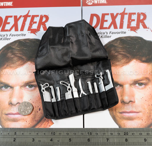 Dexter - Dexter Morgan - Dexter's Knife Roll Bag - Dark Passenger - FlashBack Figures 1:6 Scale Loose Parts