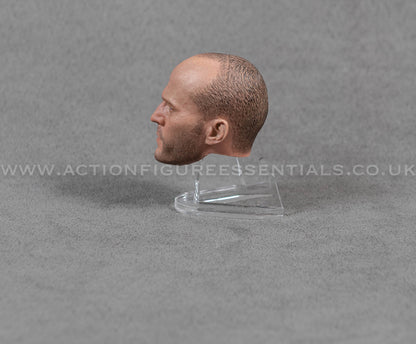 Jason Statham Head Sculpt Custom 12" 1/6 Hot Toys Scale