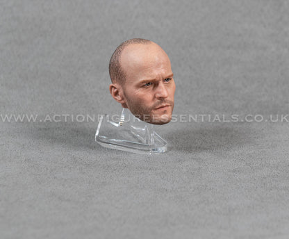 Jason Statham Head Sculpt Custom 12" 1/6 Hot Toys Scale