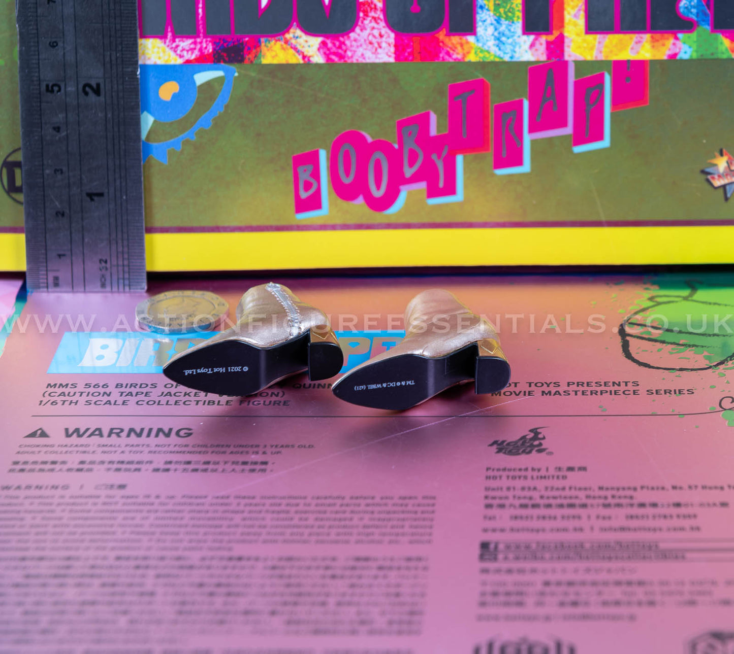 Hot Toys - Harley Quinn - Heeled Boots - MMS565 Birds of Prey - DC Comics - 1:6 Loose Parts