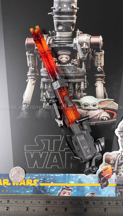 Hot Toys - IG-12 - Paz Vizsla’s Heated Heavy Blaster - Star Wars - TMS105 Special Edition- The Mandalorian - 1:6 Loose Parts