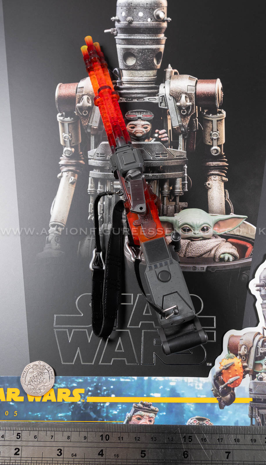 Hot Toys - IG-12 - Paz Vizsla’s Heated Heavy Blaster - Star Wars - TMS105 Special Edition- The Mandalorian - 1:6 Loose Parts