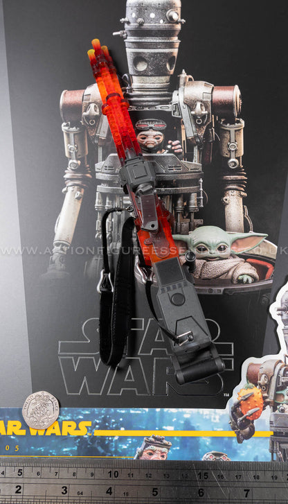 Hot Toys - IG-12 - Paz Vizsla’s Heated Heavy Blaster - Star Wars - TMS105 Special Edition- The Mandalorian - 1:6 Loose Parts