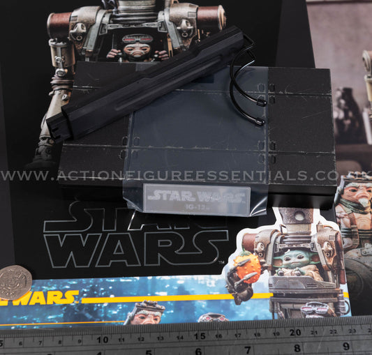 Hot Toys - IG-12 - Display Stand - Star Wars - TMS105 Special Edition - The Mandalorian - 1:6 Loose Parts