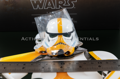 Hot Toys Star Wars Artillery Stormtrooper Helmet Head Sculpt TMS047 The Mandalorian