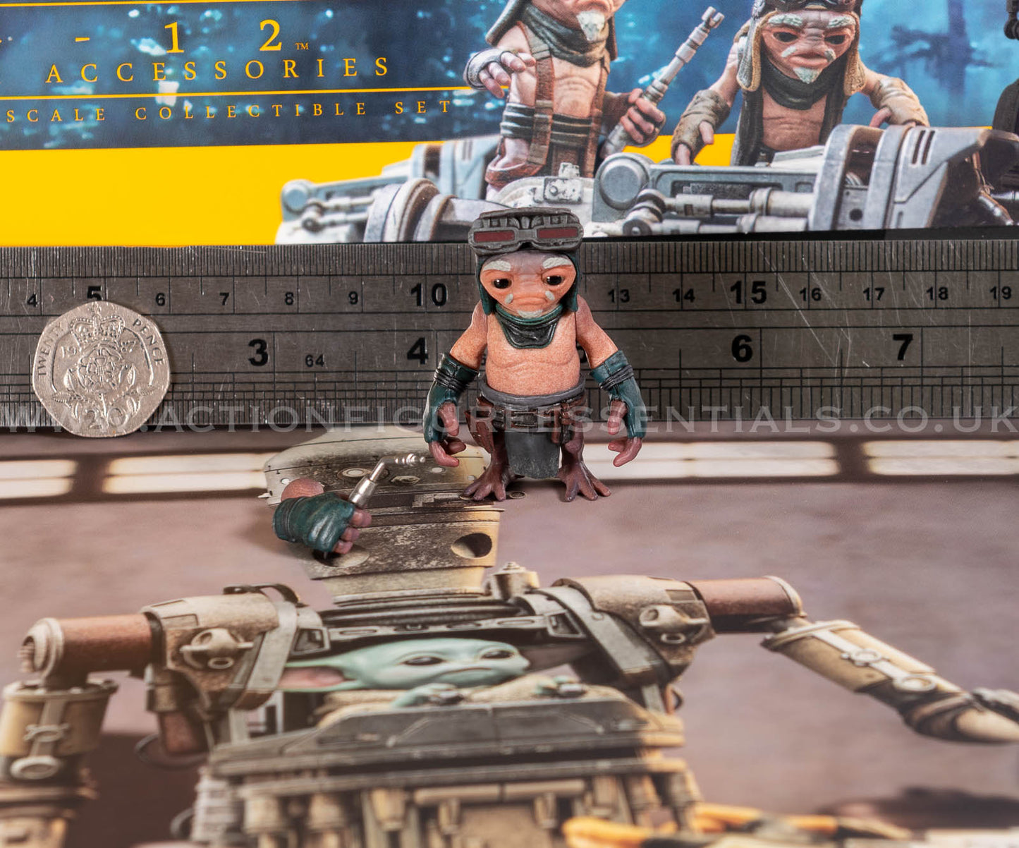 Hot Toys - IG-12 - Anzellan Droidsmith Figure (V3) - Star Wars - TMS105 Special Edition - The Mandalorian - 1:6 Loose Parts