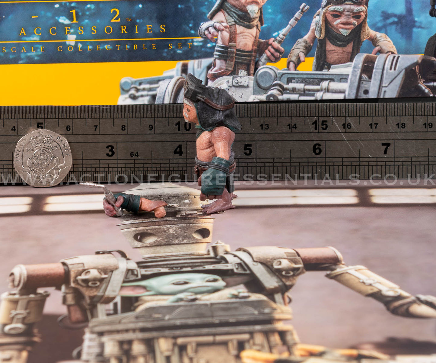 Hot Toys - IG-12 - Anzellan Droidsmith Figure (V3) - Star Wars - TMS105 Special Edition - The Mandalorian - 1:6 Loose Parts