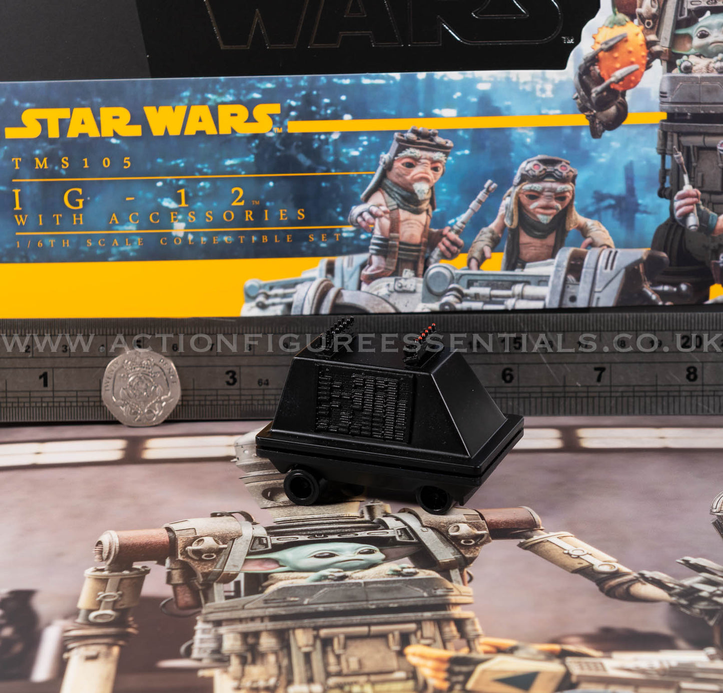 Hot Toys - IG-12 - MSE-Series Droid (Mouse Droid) - Star Wars - TMS105 Special Edition - The Mandalorian - 1:6 Loose Parts