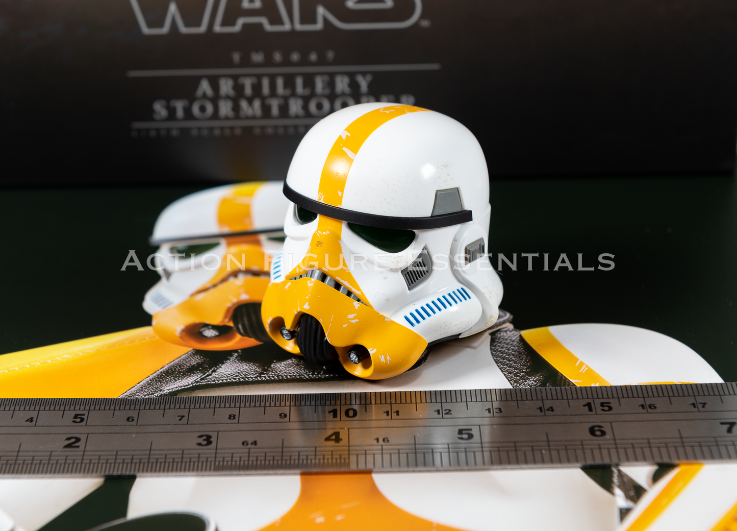 Hot Toys Star Wars Artillery Stormtrooper Helmet Head Sculpt TMS047 The Mandalorian