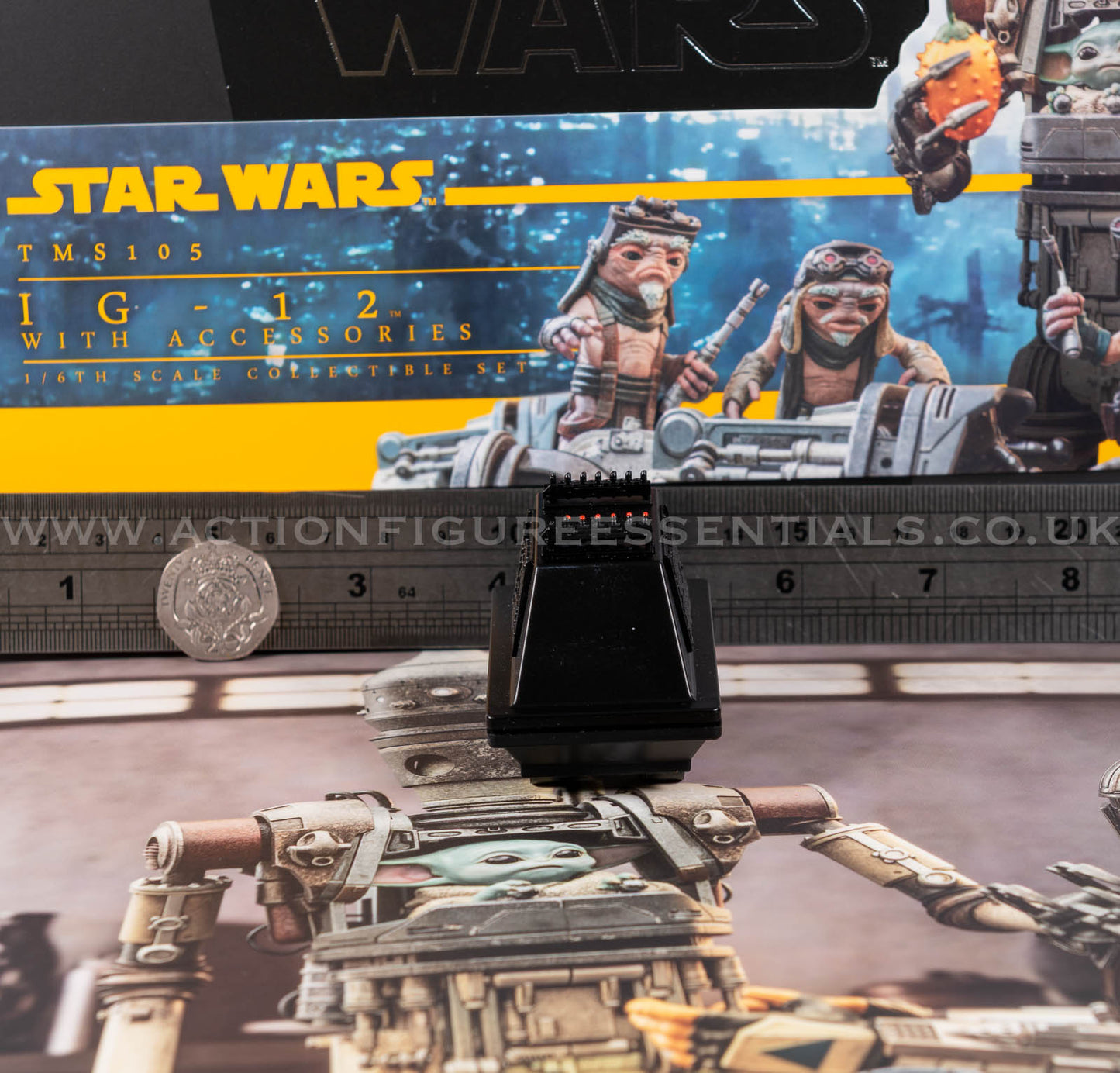 Hot Toys - IG-12 - MSE-Series Droid (Mouse Droid) - Star Wars - TMS105 Special Edition - The Mandalorian - 1:6 Loose Parts