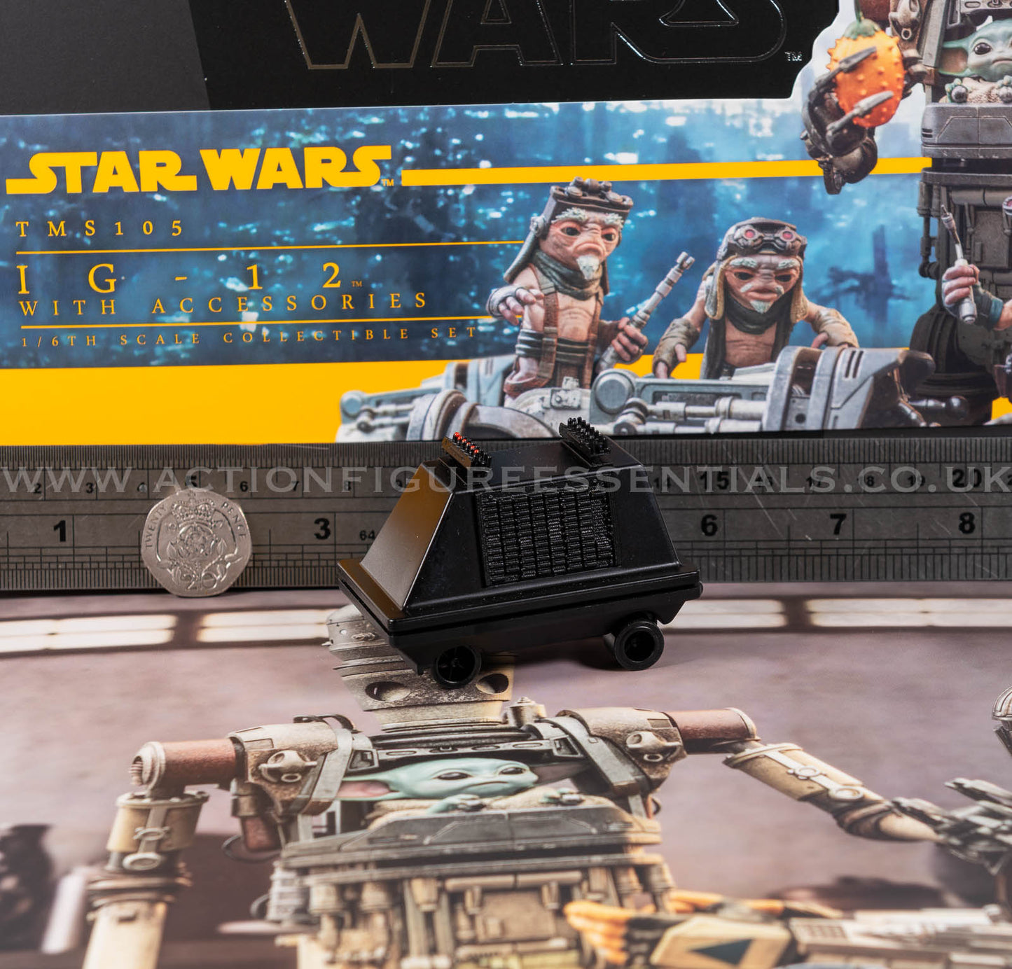 Hot Toys - IG-12 - MSE-Series Droid (Mouse Droid) - Star Wars - TMS105 Special Edition - The Mandalorian - 1:6 Loose Parts