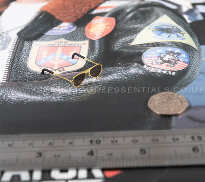 Top Gun - Aviator Sunglasses - Maverick -  MA80181 US Navy Naval Aviator Lieutenant Pete - DID - 1:6 Loose Parts