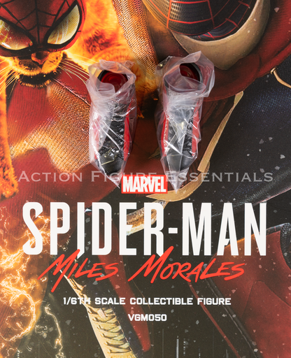 Hot Toys Marvel’s Spider-Man Miles Morales Bodega Cat Suit Sneakers Trainers VGM50 1/6th