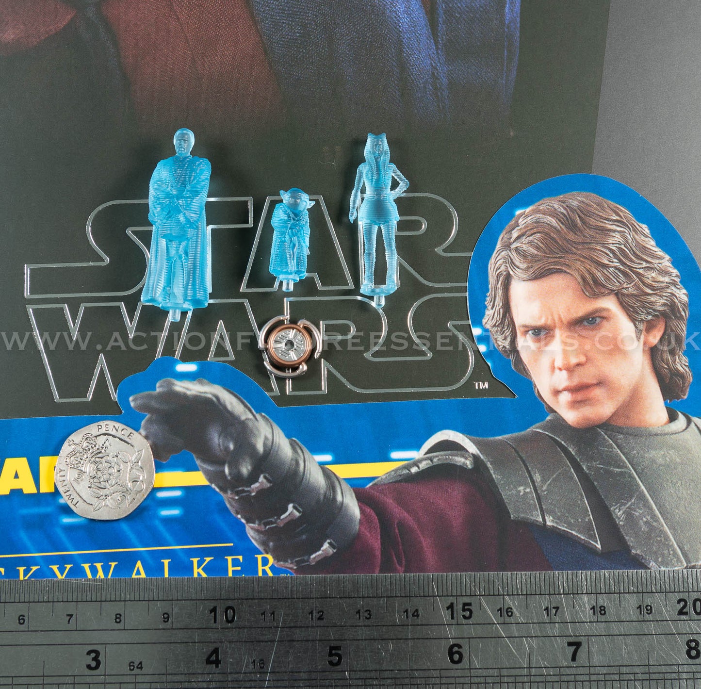 Hot Toys - Anakin Skywalker - Hologram Set - Star Wars - TMS019 Special Edition - 1:6 Loose Parts