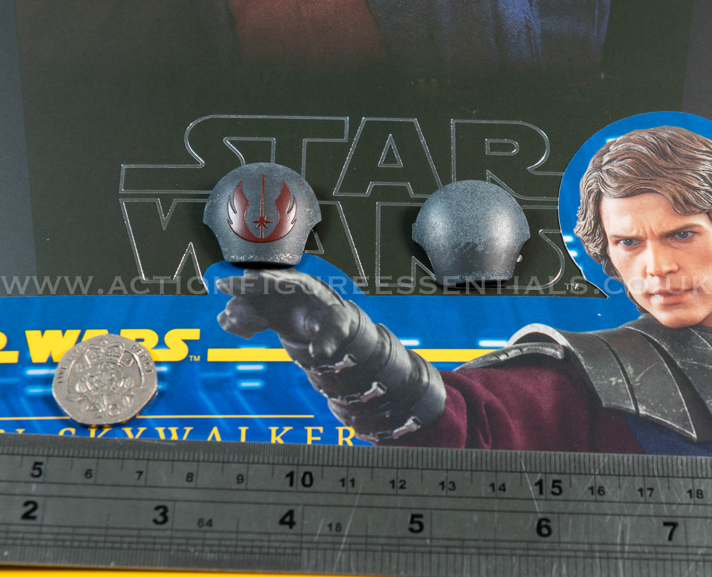 Hot Toys - Anakin Skywalker - Shoulder Guards Armor  - Star Wars - TMS019 Special Edition - 1:6 Loose Parts