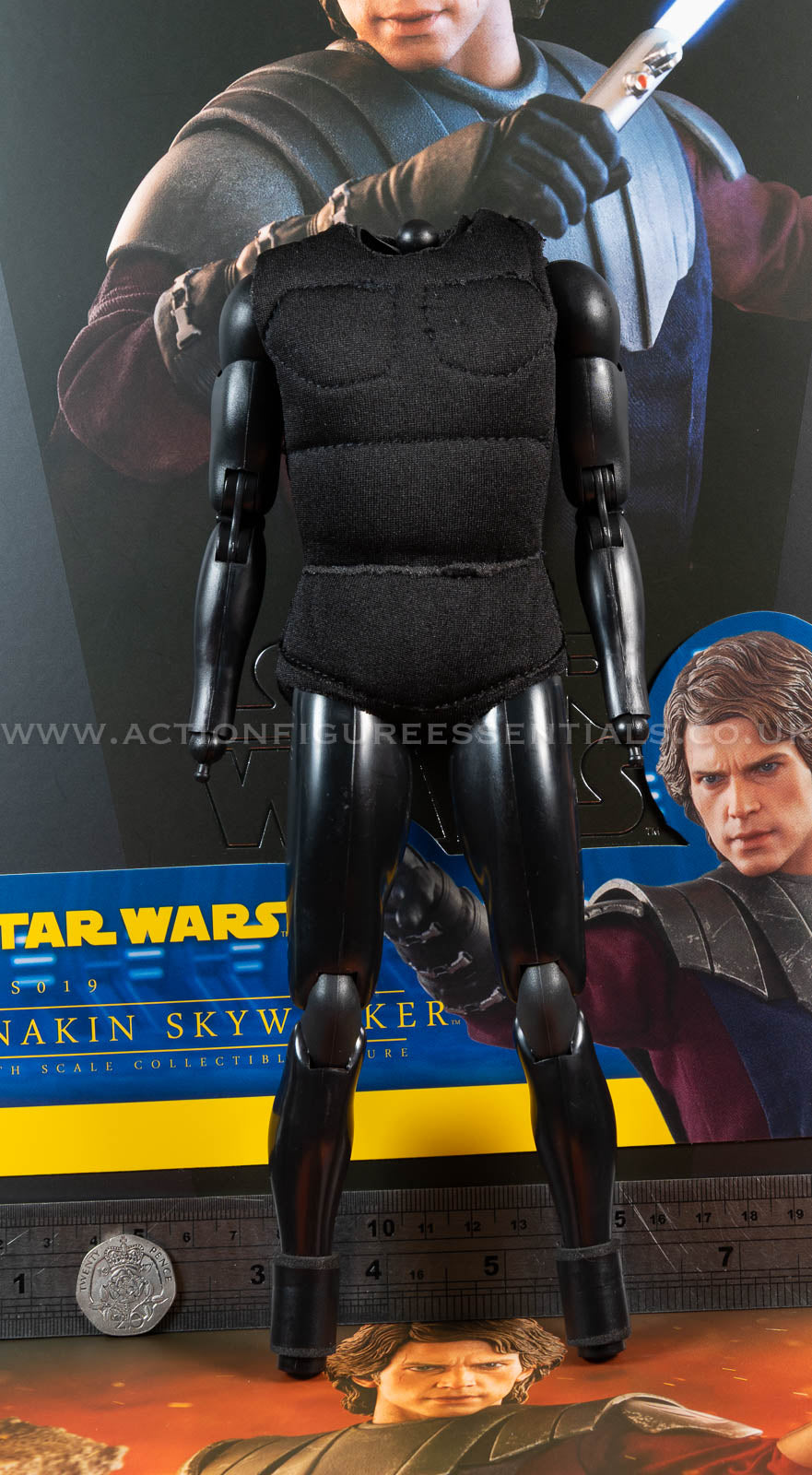 Hot Toys - Anakin Skywalker - Body Nude - Star Wars - TMS019 Special Edition - 1:6 Loose Parts