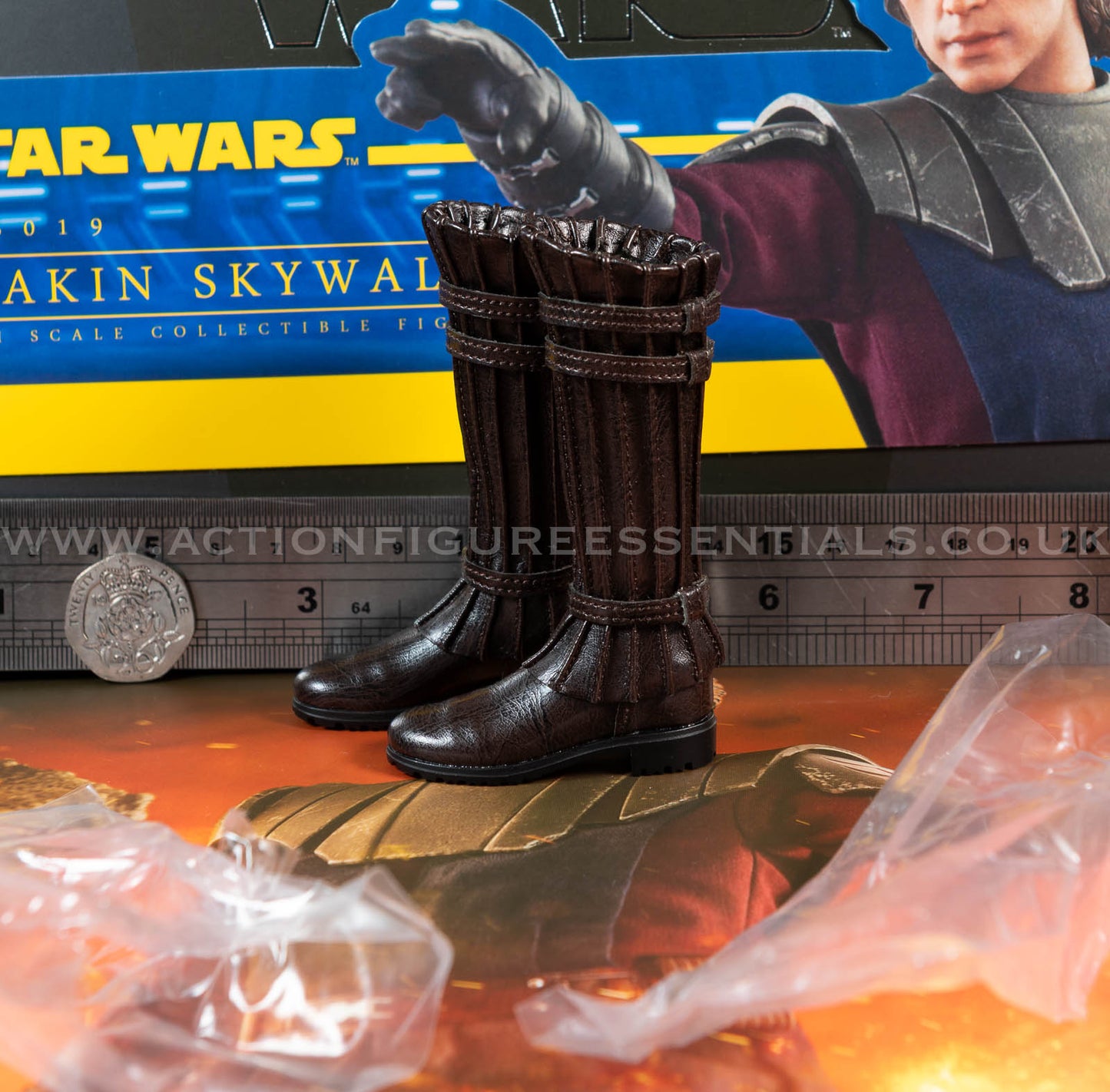 Hot Toys - Anakin Skywalker - Boots & Pegs - Star Wars - TMS019 Special Edition - 1:6 Loose Parts