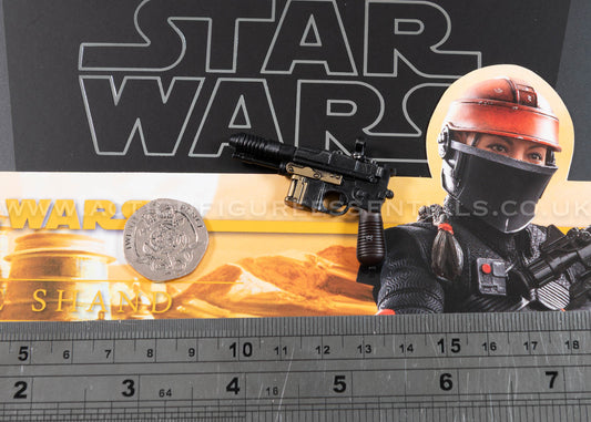 Hot Toys Fennec Shand Blaster Pistol Weapon - Star Wars - TMS068 - 1:6 Loose Parts