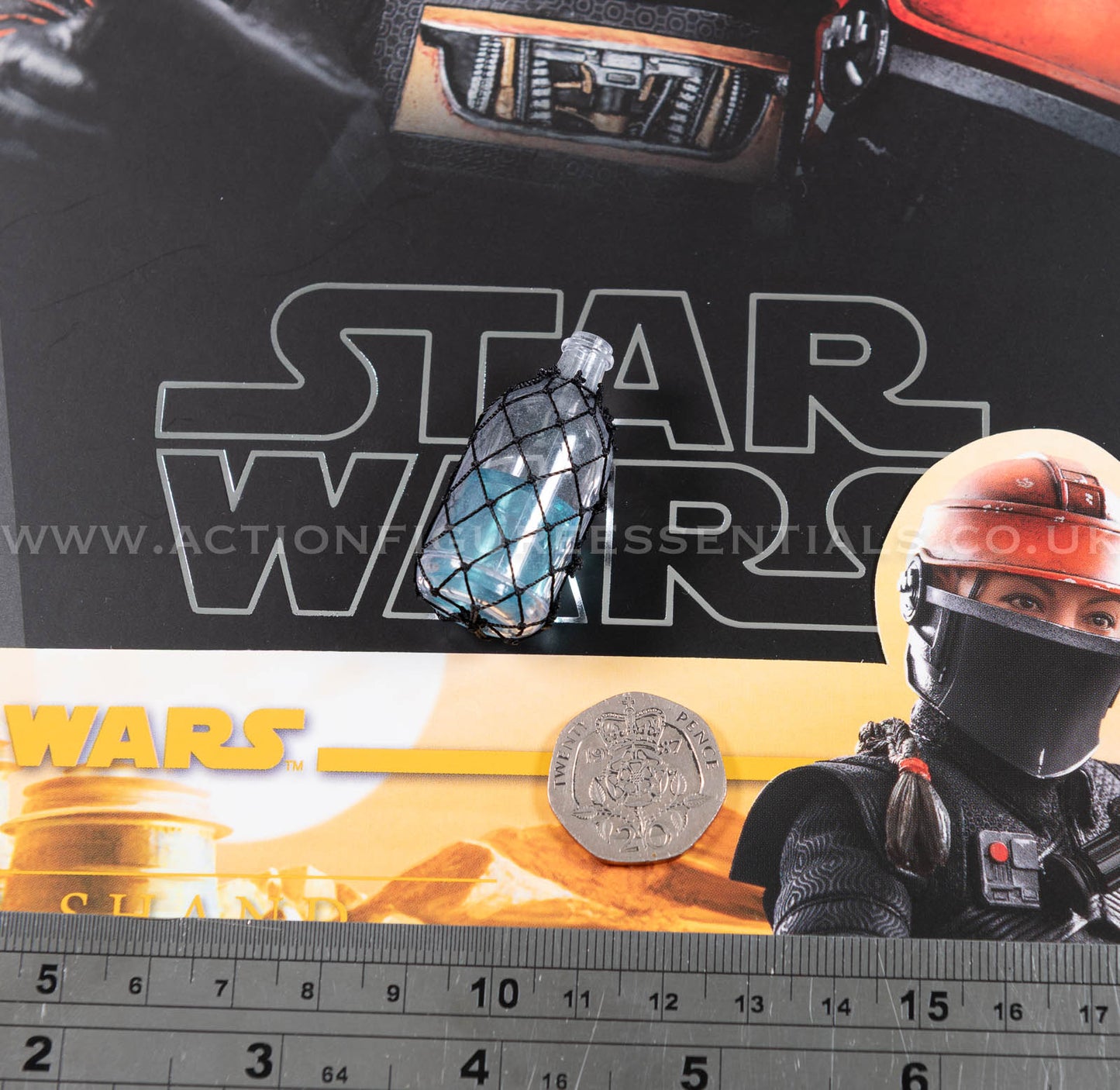 Hot Toys Blue Spotchka Drink in Bottle Fennec Shand - Star Wars - TMS068 - 1:6 Loose Parts