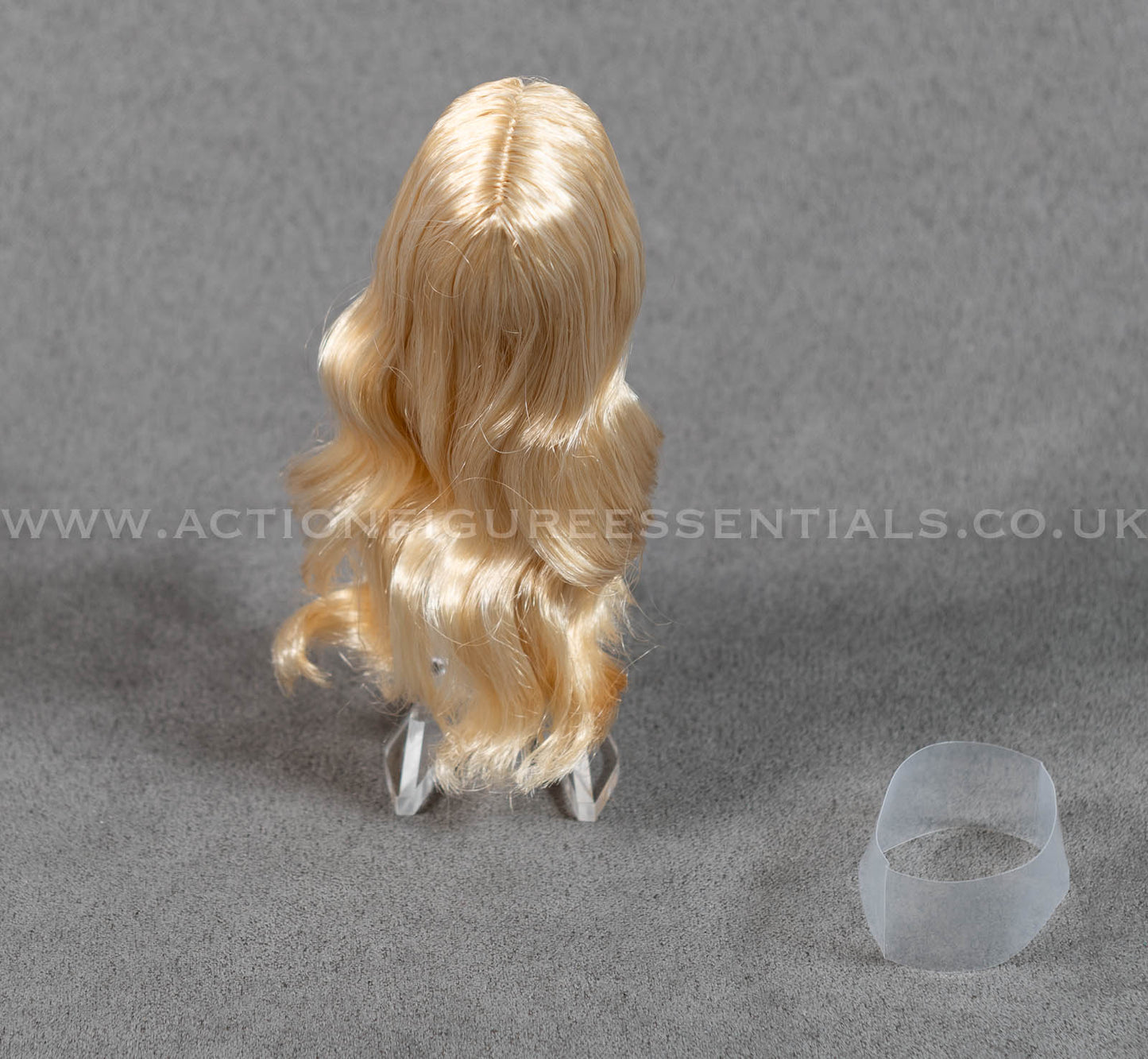 1/6 Scale Female Head Sculpt with Long Blonde Hair – Realistic Custom Head for 12" Action Figures
