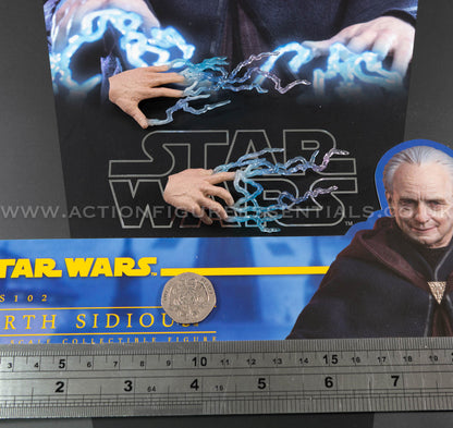 Hot Toys Emperor Palpatine Force Lightning Hands Effect - Star Wars - Darth Sidious TMS102 - 1:6 Loose Parts