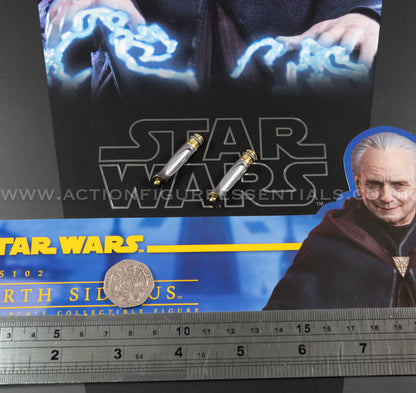 Hot Toys Lightsaber Hilts Emperor Palpatine - Star Wars - Darth Sidious TMS102 - 1:6 Loose Parts