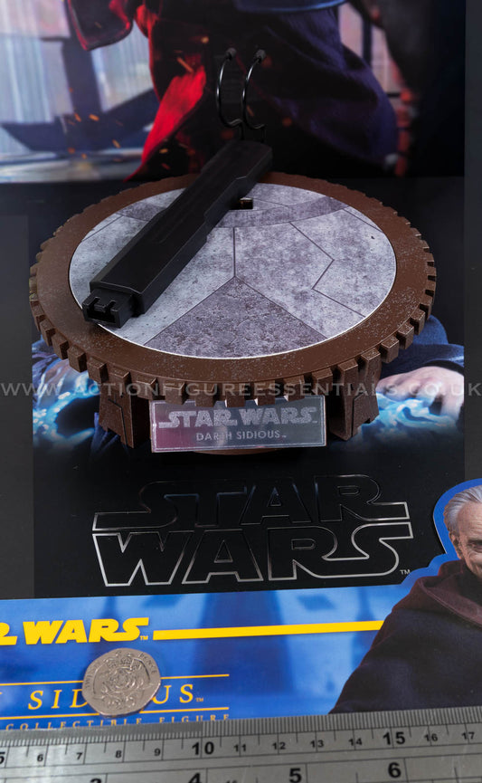Hot Toys Display Stand Emperor Palpatine - Star Wars - Darth Sidious TMS102 - 1:6 Loose Parts