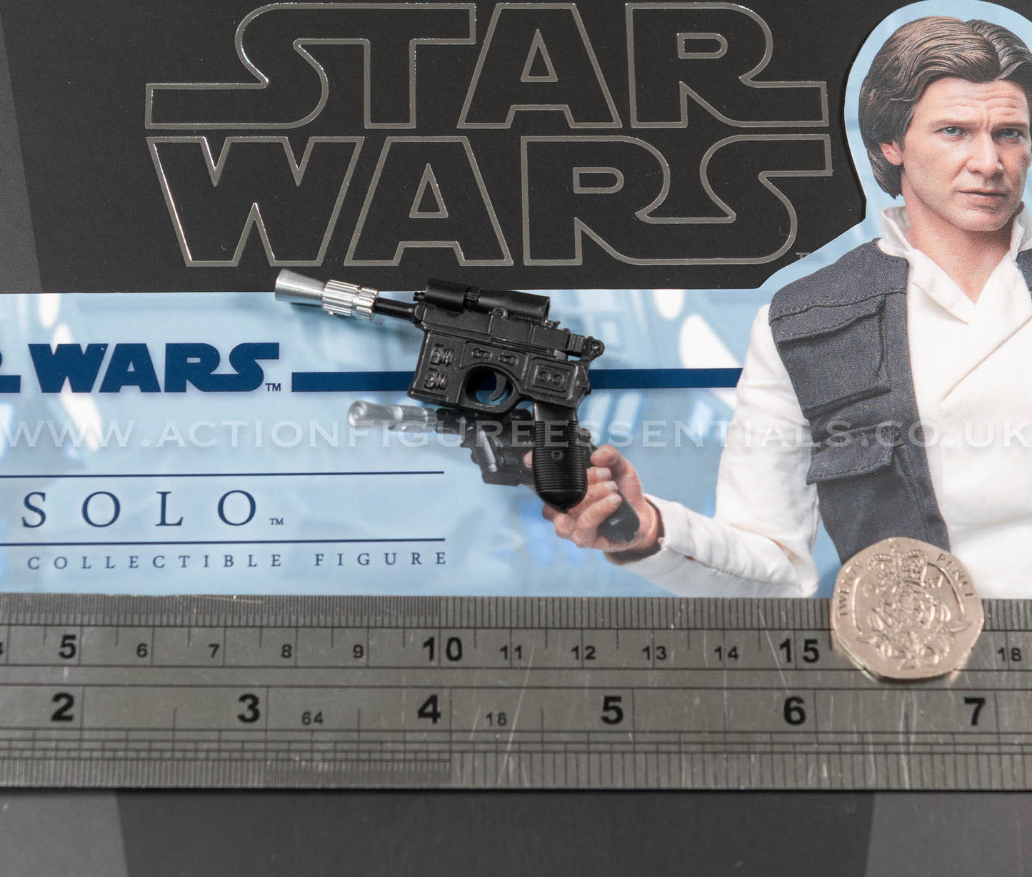Hot Toys - Han Solo Blaster Pistol - Star Wars - MMS740 - Return of The Jedi 1:6 Loose Parts
