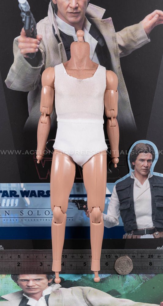 Hot Toys - Han Solo Body Nude - Star Wars - MMS740 - Return of The Jedi 1:6 Loose Parts