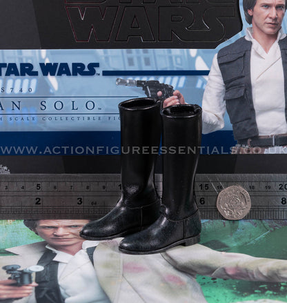 Hot Toys - Han Solo Tall Boots - Star Wars - MMS740 - Return of The Jedi 1:6 Loose Parts