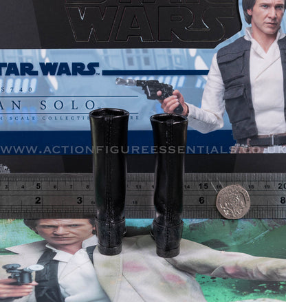 Hot Toys - Han Solo Tall Boots - Star Wars - MMS740 - Return of The Jedi 1:6 Loose Parts