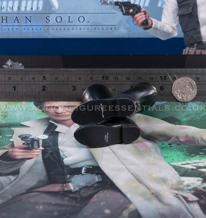 Hot Toys - Han Solo Tall Boots - Star Wars - MMS740 - Return of The Jedi 1:6 Loose Parts