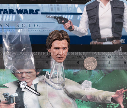 Hot Toys - Han Solo Head Sculpt  - Star Wars - MMS740 - Return of The Jedi 1:6 Loose Parts