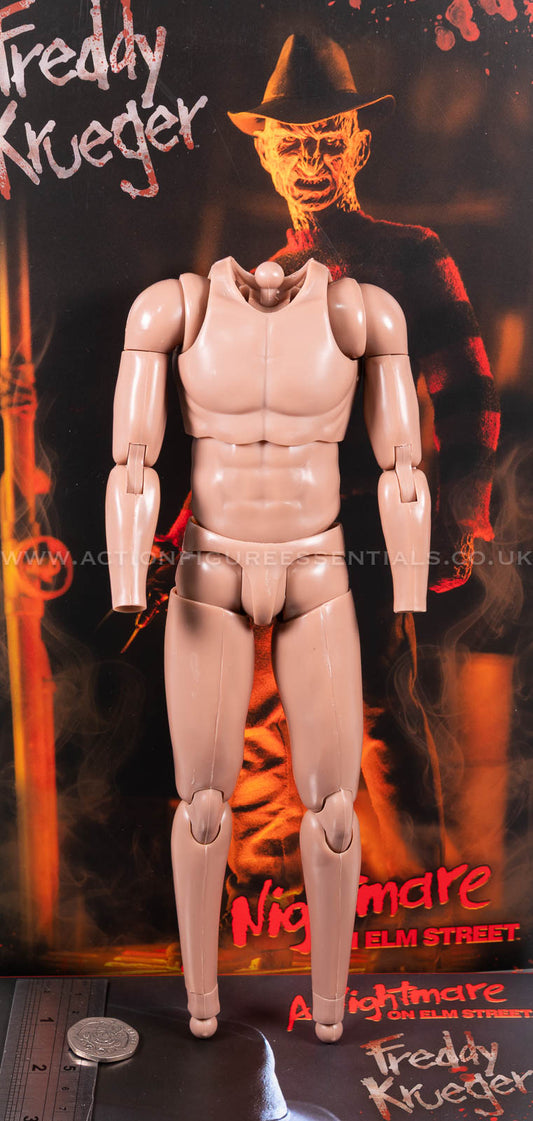 Sideshow - Freddy Krueger Nude Base Body - A Nightmare On Elm Street 1:6 Loose Parts